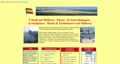 Desktop Screenshot of mallorca.kgmx.de
