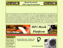 Tablet Screenshot of musik-download.kgmx.de